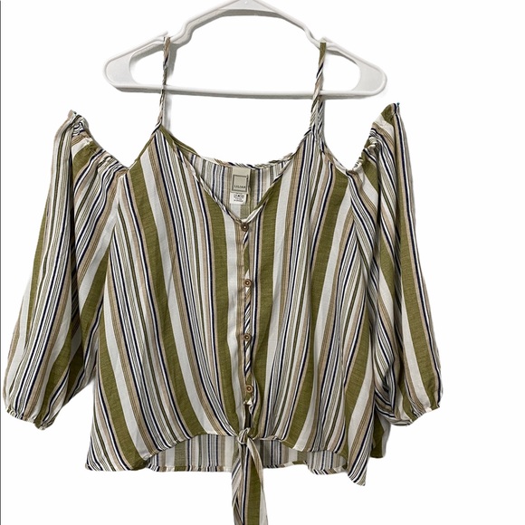 Lilian Tops - New Lilian Boho Festival Cold Shoulder Top, 3X